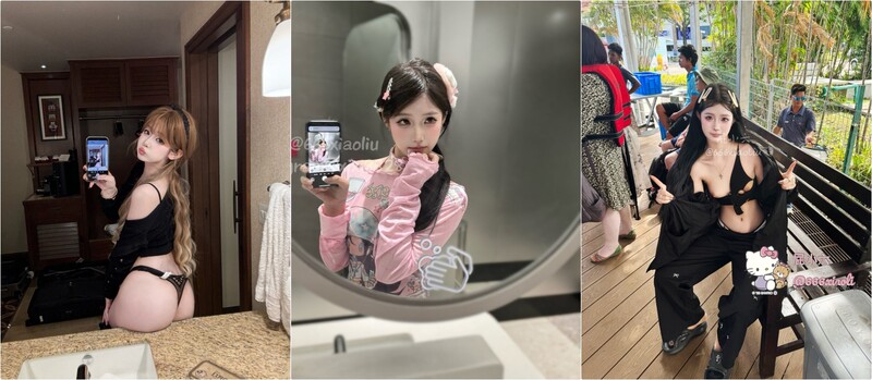 露脸清纯反差小母狗『屁小六』粉粉的小狗,爸爸快来认领一下~水上露出有陌生男子摸我奶奶有点尴尬