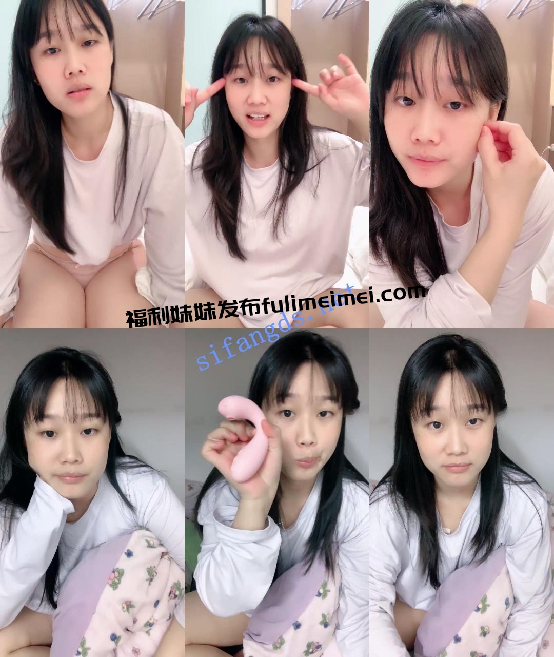 ♆【可爱的小猫咪】素颜女学生! 一线天粉逼~道具~啪啪~! !