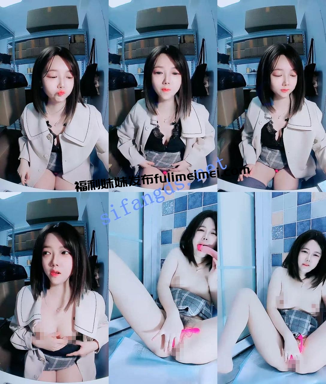 ♆♆【沫筱夏】仓储小妹~! 上班偷播玩跳蛋~厕所跳蛋~喷骚水