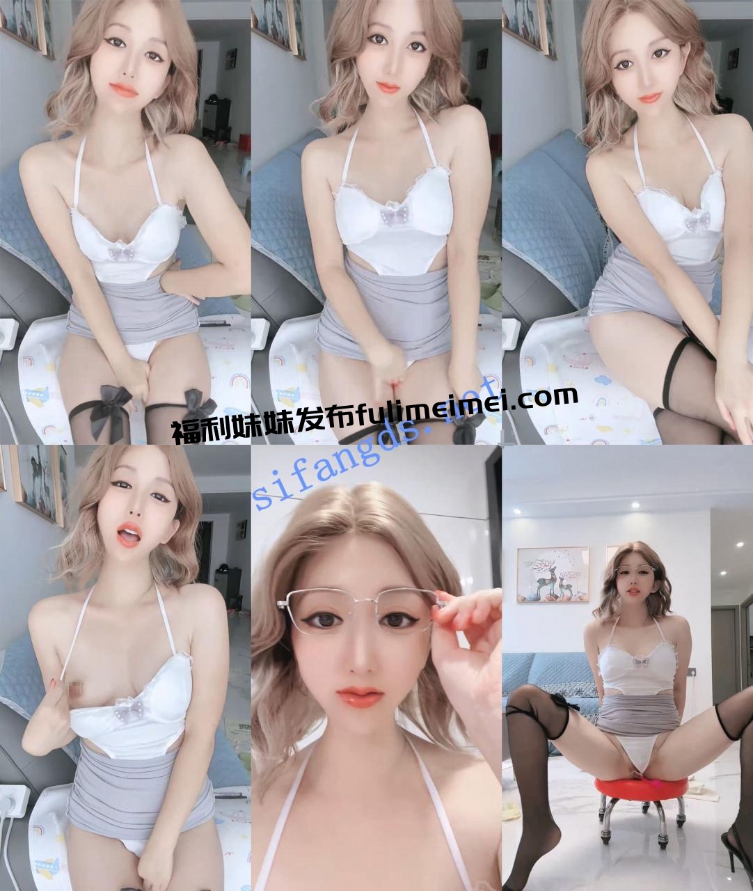 卧槽~美爆炸了【曦玥】白皙肌肤 妖娆性感 爆插喷水流白浆~